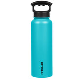 40oz Water Bottle - 3 Finger Lid