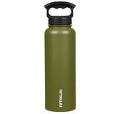 40oz Water Bottle - 3 Finger Lid