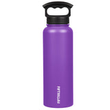 40oz Water Bottle - 3 Finger Lid