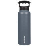 40oz Water Bottle - 3 Finger Lid
