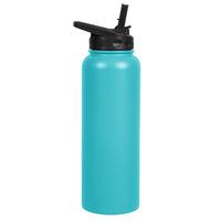 40oz Water Bottle - Straw Lid