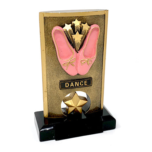 Resin Spinner Dance Award - 4 1/4" x 6 1/5"